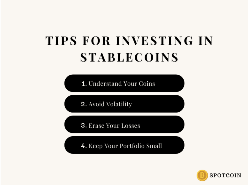 tips for investing in stablecoins